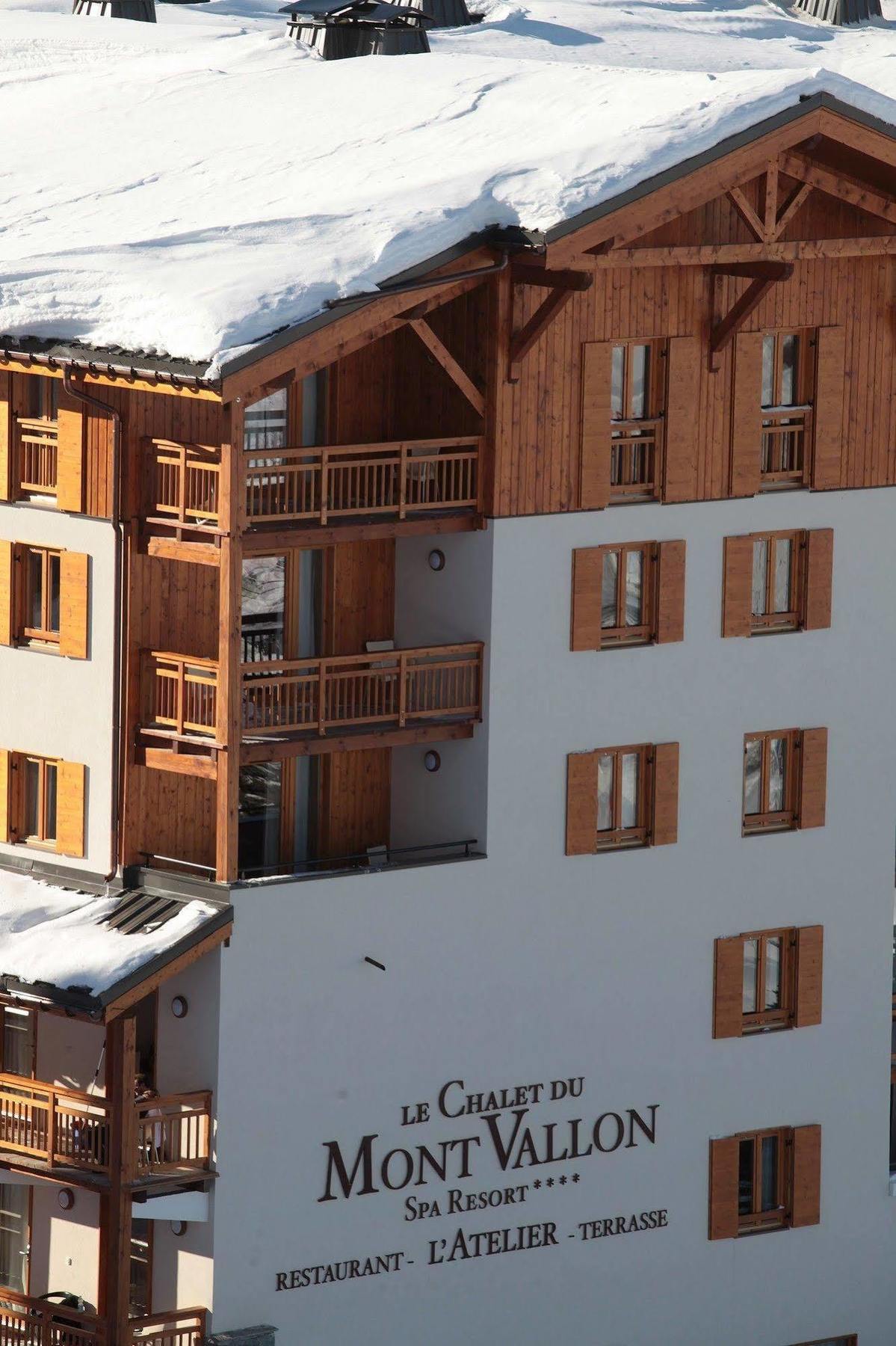 Le Chalet Du Mont Vallon Spa Resort Les Menuires Exterior foto